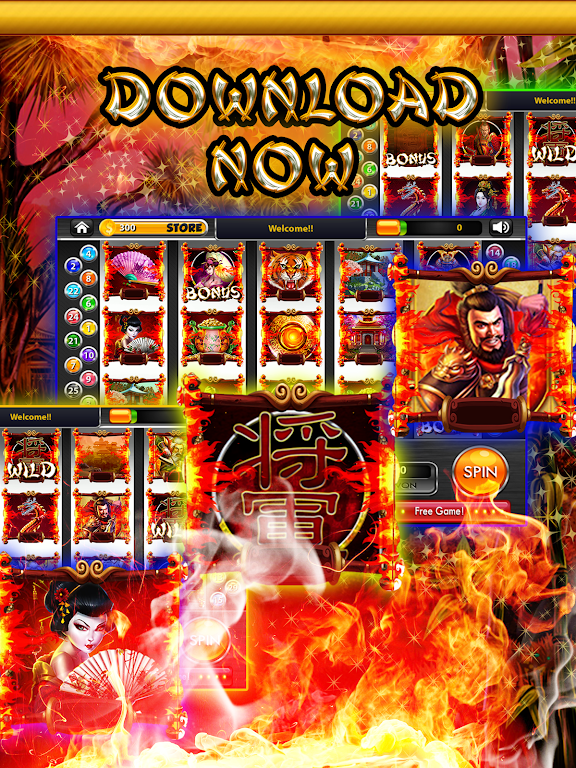 Blazing Samurai Slots – Free ภาพหน้าจอ 2