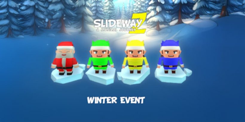 Winter Wonderland Update นำปริศนาน้ำแข็งมาสู่ SlidewayZ