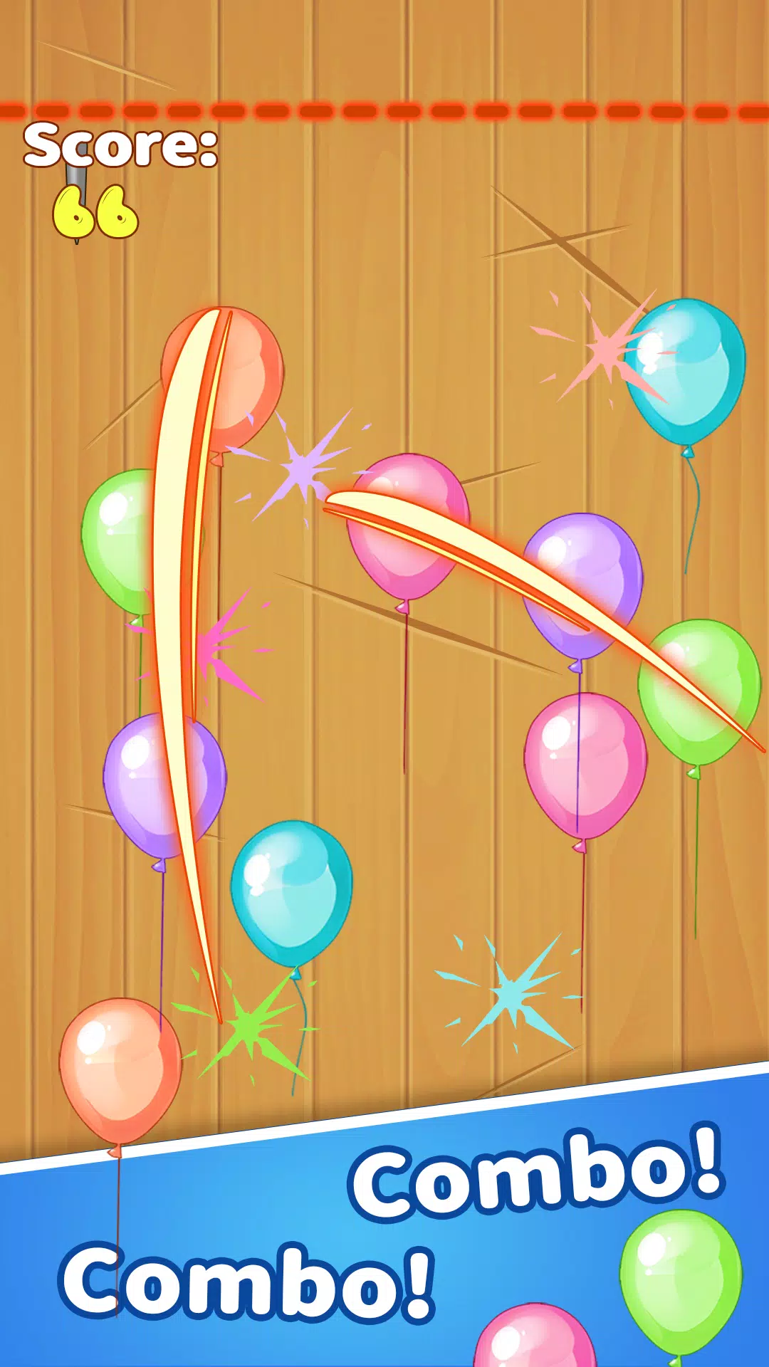 Crazy Breaking Balloons 스크린샷 2