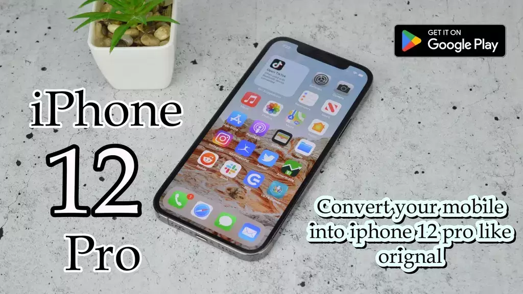 iPhone 12 Pro Launcher Themes Ảnh chụp màn hình 2