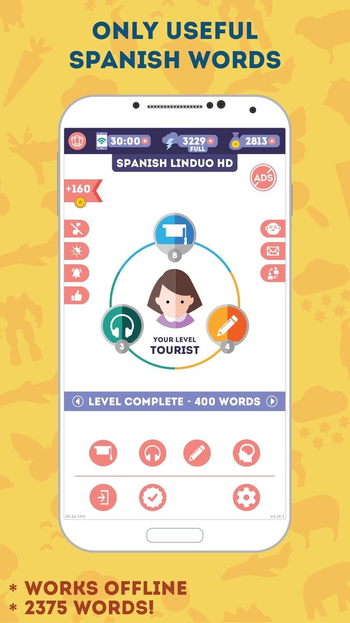 Spanish for Beginners: LinDuo 스크린샷 2