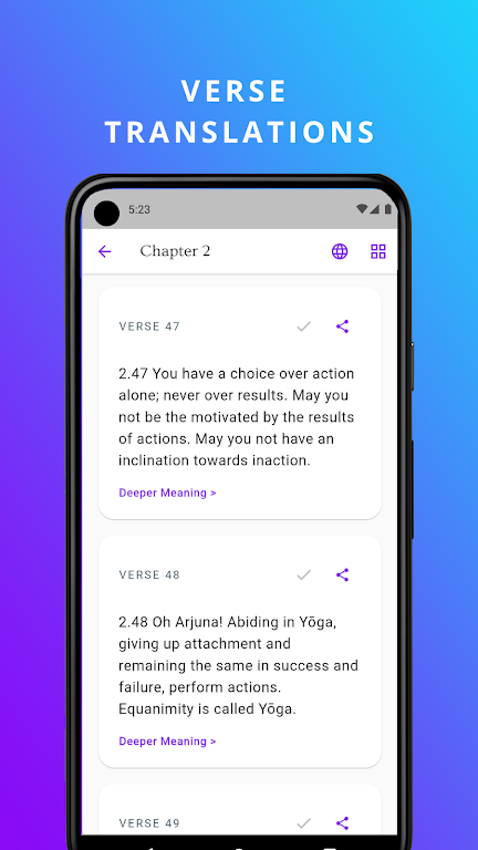 Bhagavad Gita应用截图第2张