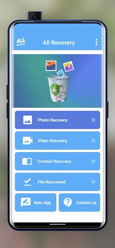 All Recovery : File Manager (MOD) ဖန်သားပြင်ဓာတ်ပုံ 1