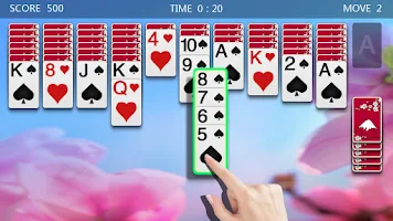 Spider Solitaire-card game Zrzut ekranu 4