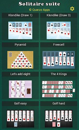 Solitaire suite - 25 in 1 Screenshot 1