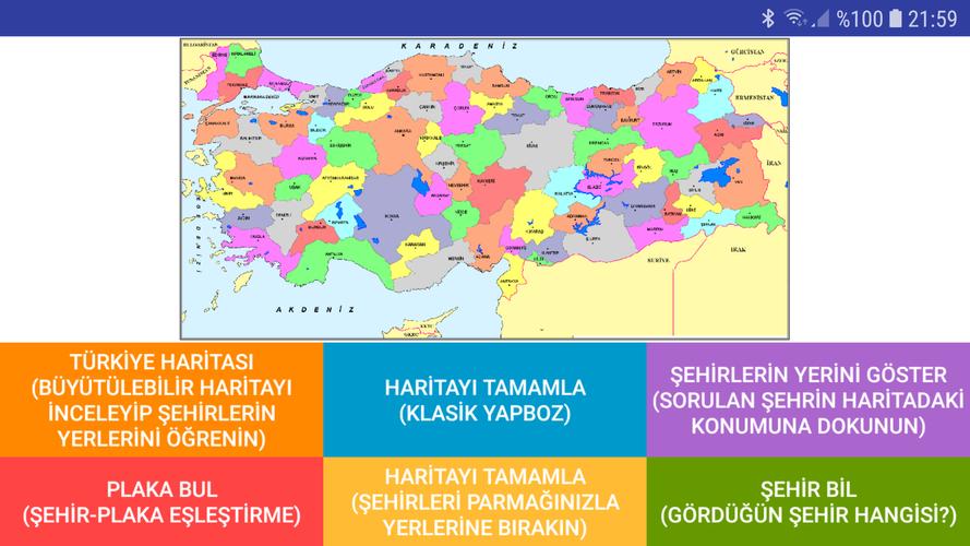 Şehir Bulma Oyunu Capture d'écran 1