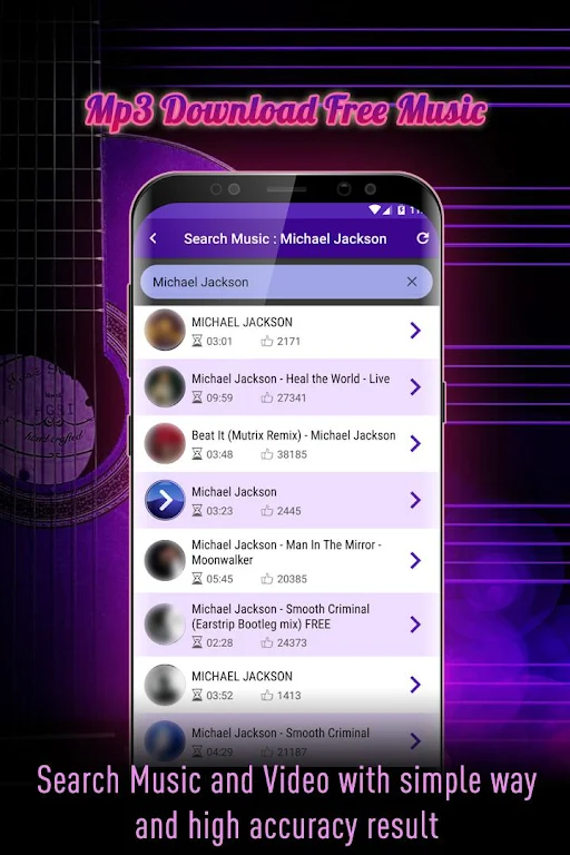 Juice Mp3 - Free Music Download Ảnh chụp màn hình 3