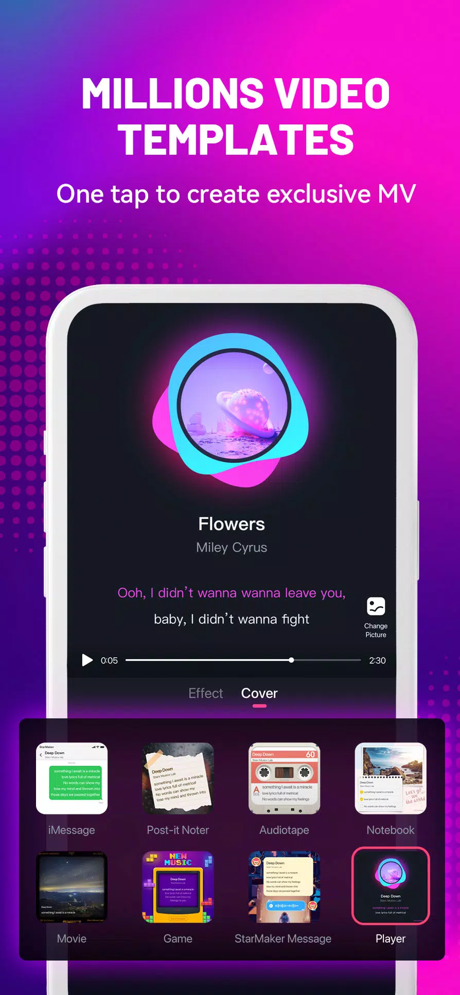StarMaker: Sing free Karaoke, Record music videos Zrzut ekranu 2