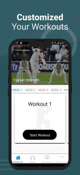 Cricket Strength & Power Captura de tela 3