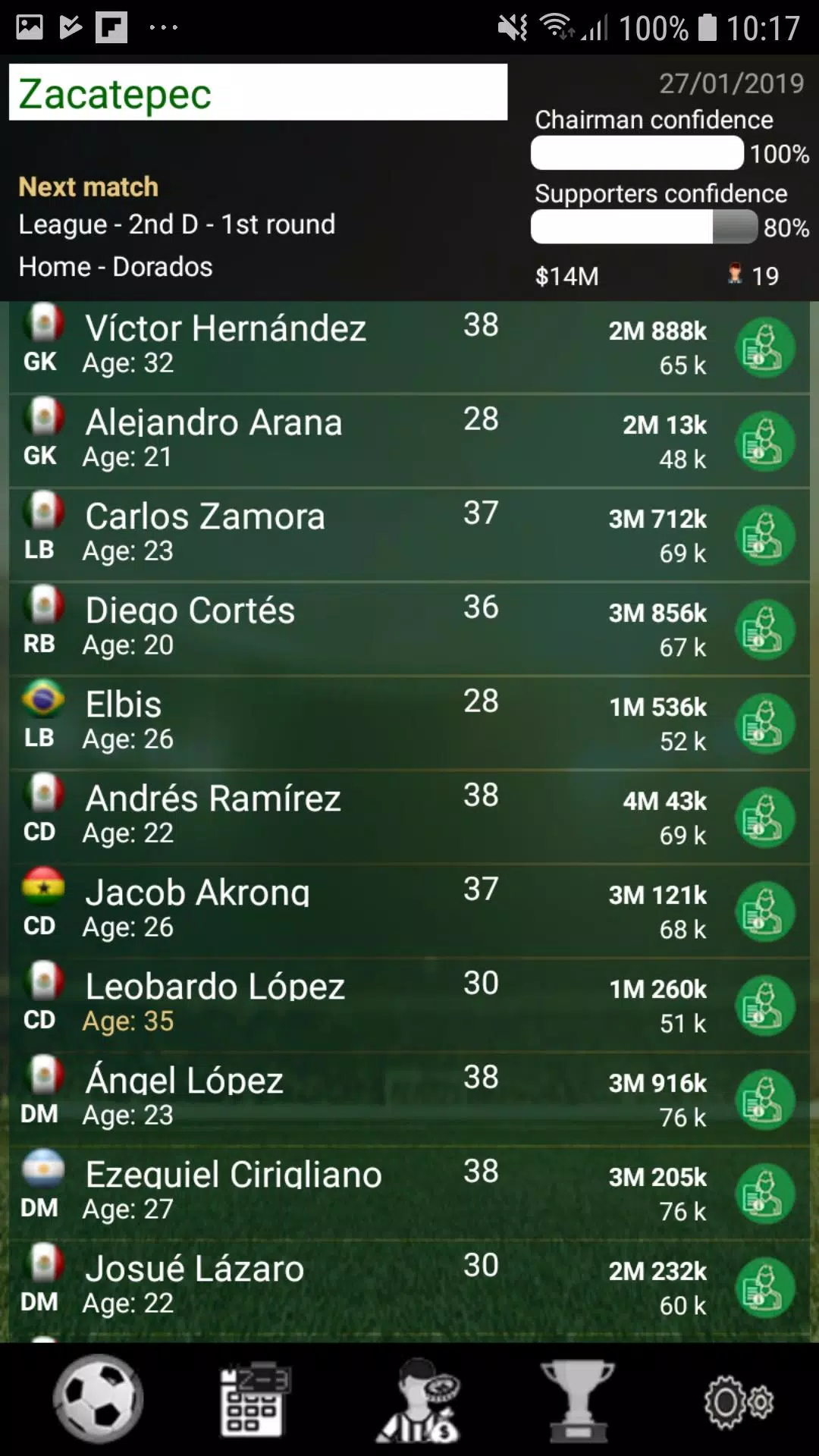 Cyberfoot Screenshot 2