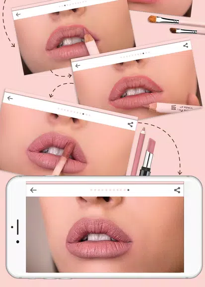 Makeup Tutorial step by step スクリーンショット 1