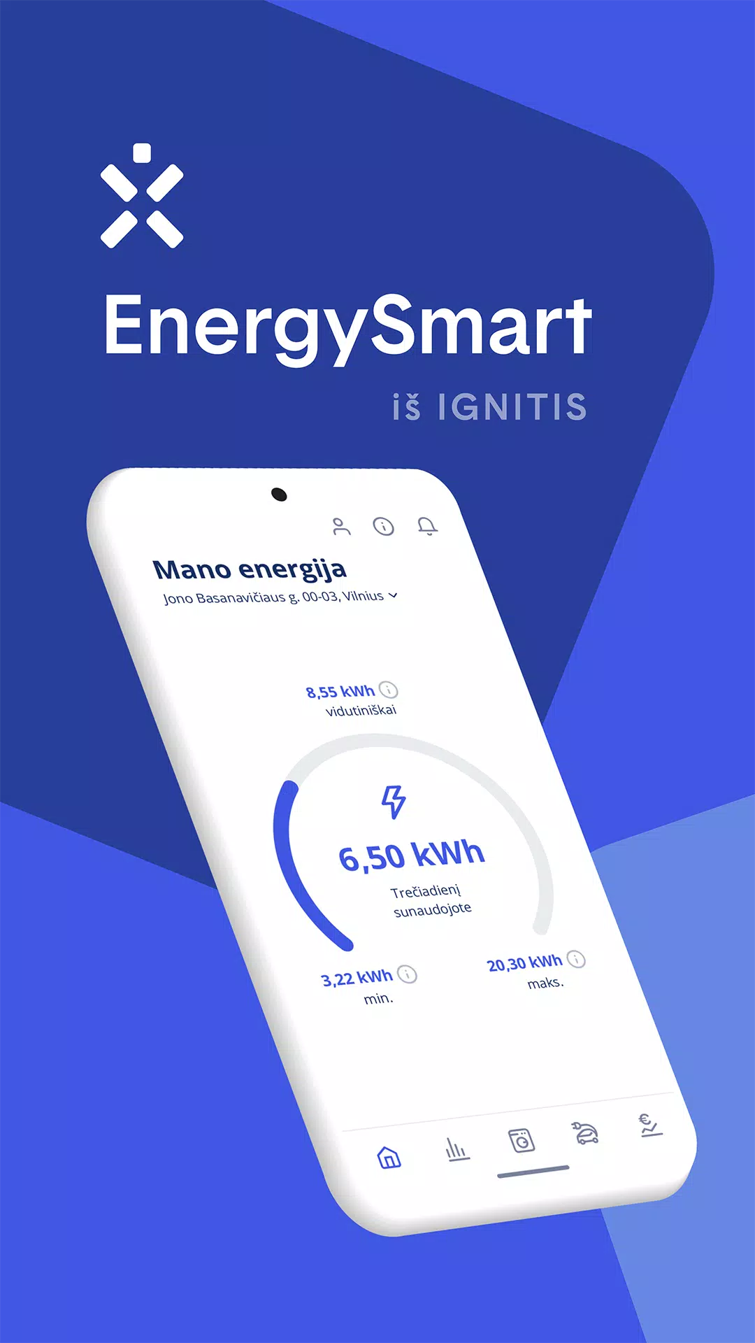 Ignitis EnergySmart स्क्रीनशॉट 1