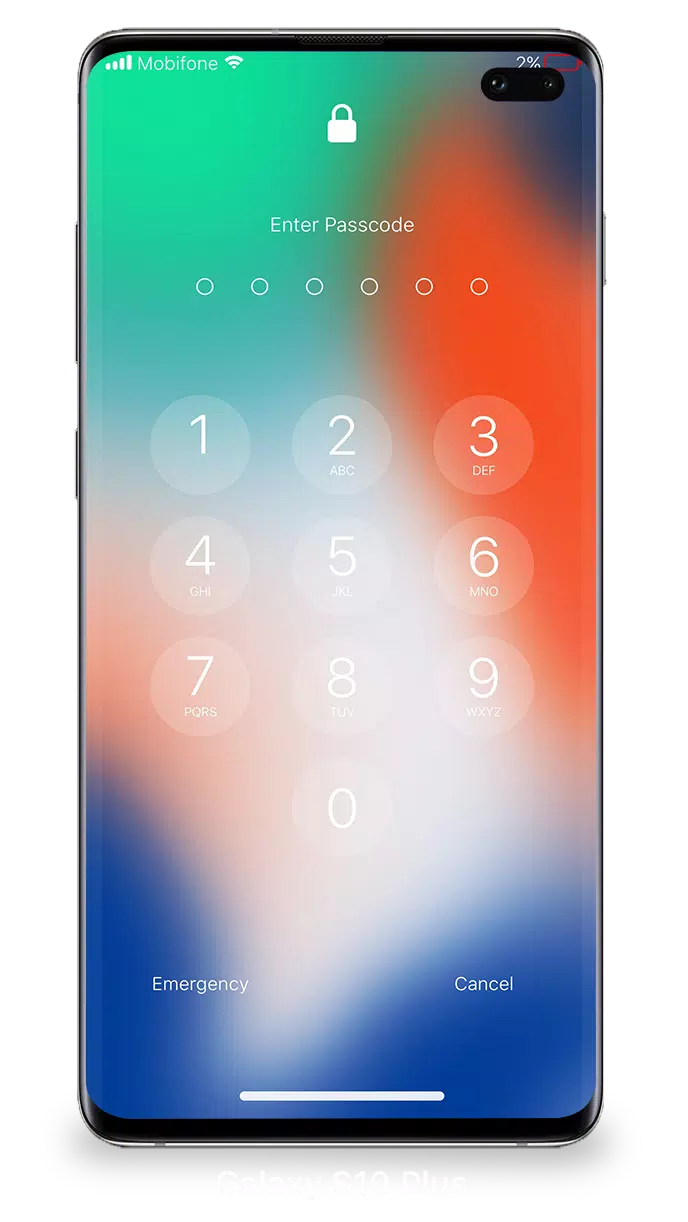 Schermata Lock Screen iOS 15 1