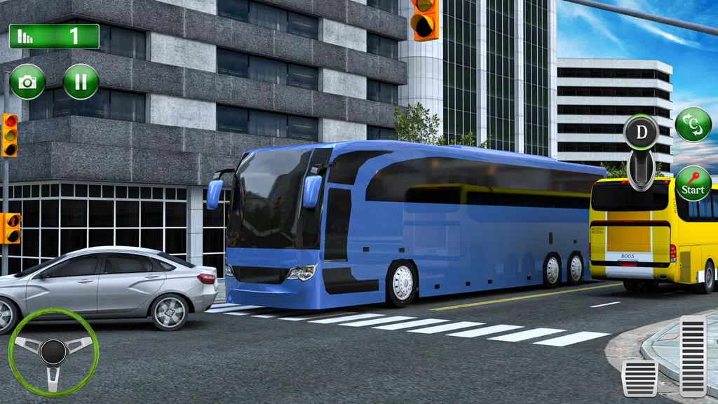 Euro Bus Driving 3D: Bus Games Capture d'écran 3