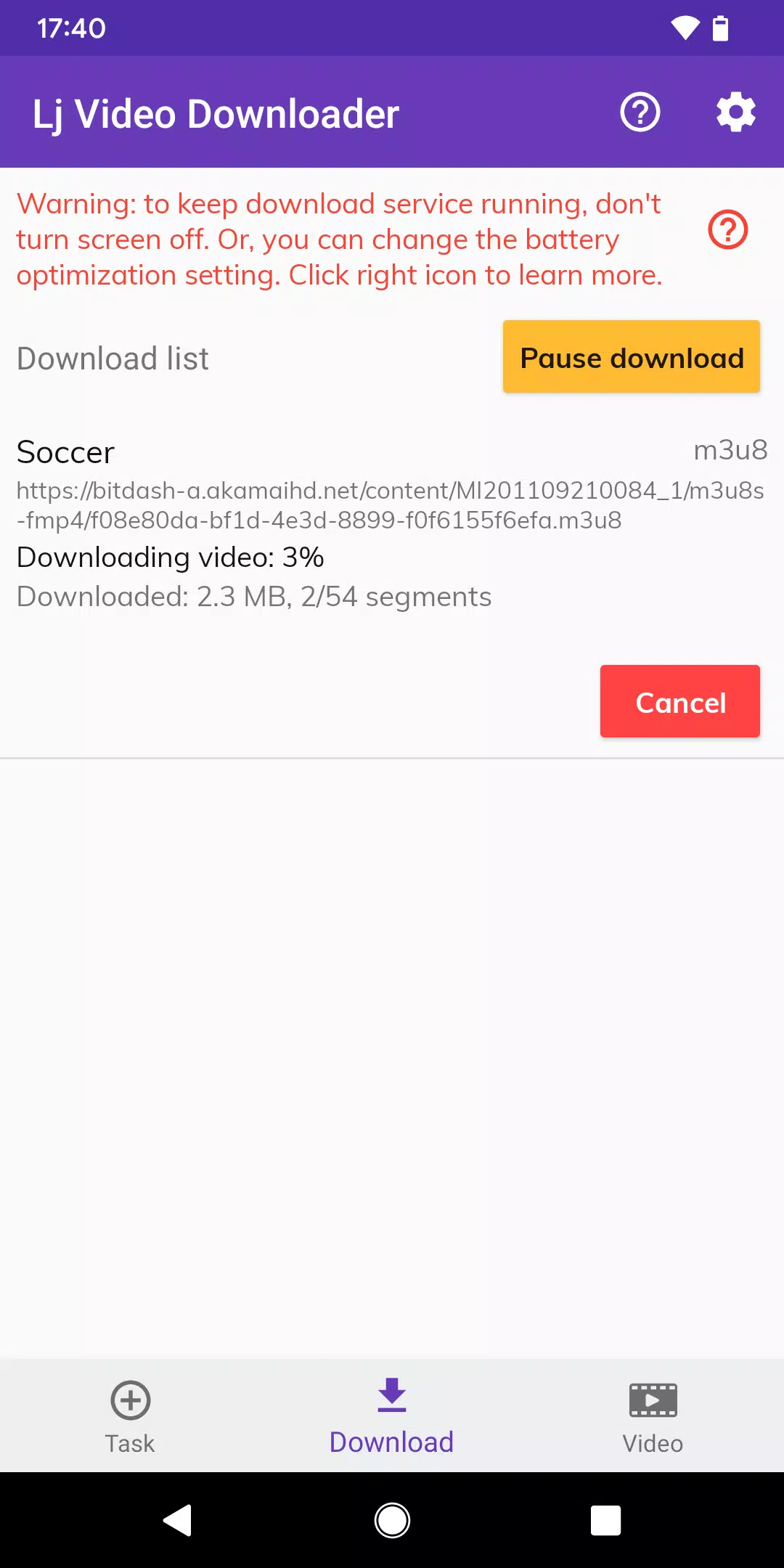 Lj Video Downloader (m3u8,mp4) Screenshot 4