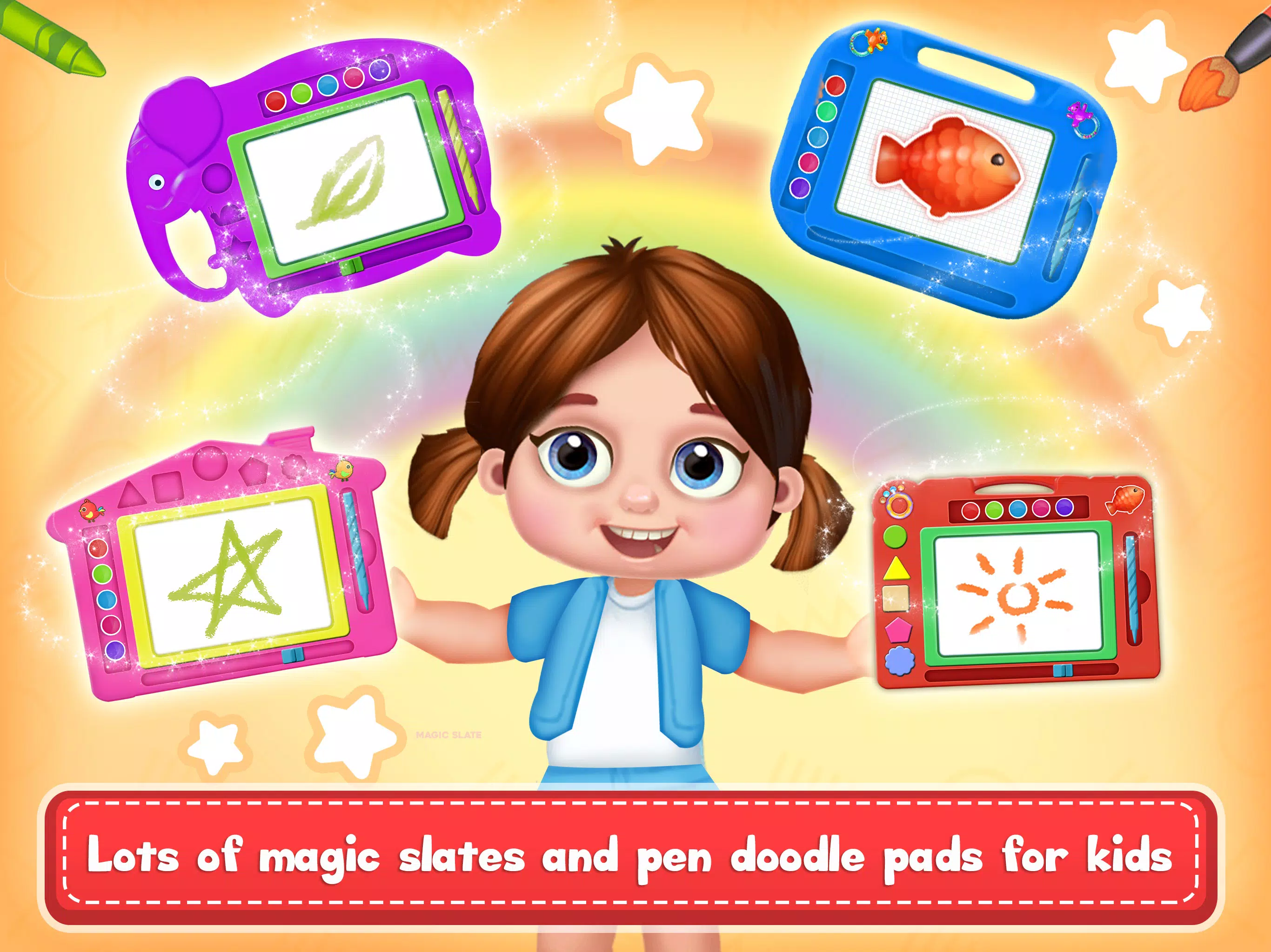 Kids Magic Slate Drawing Pad Screenshot 2