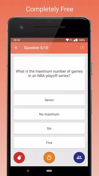 Schermata Fan Quiz for NBA 3