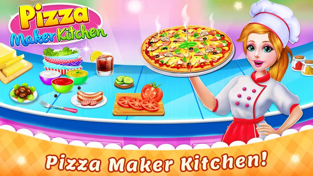 Pizza Maker Food Cooking Games Captura de pantalla 3