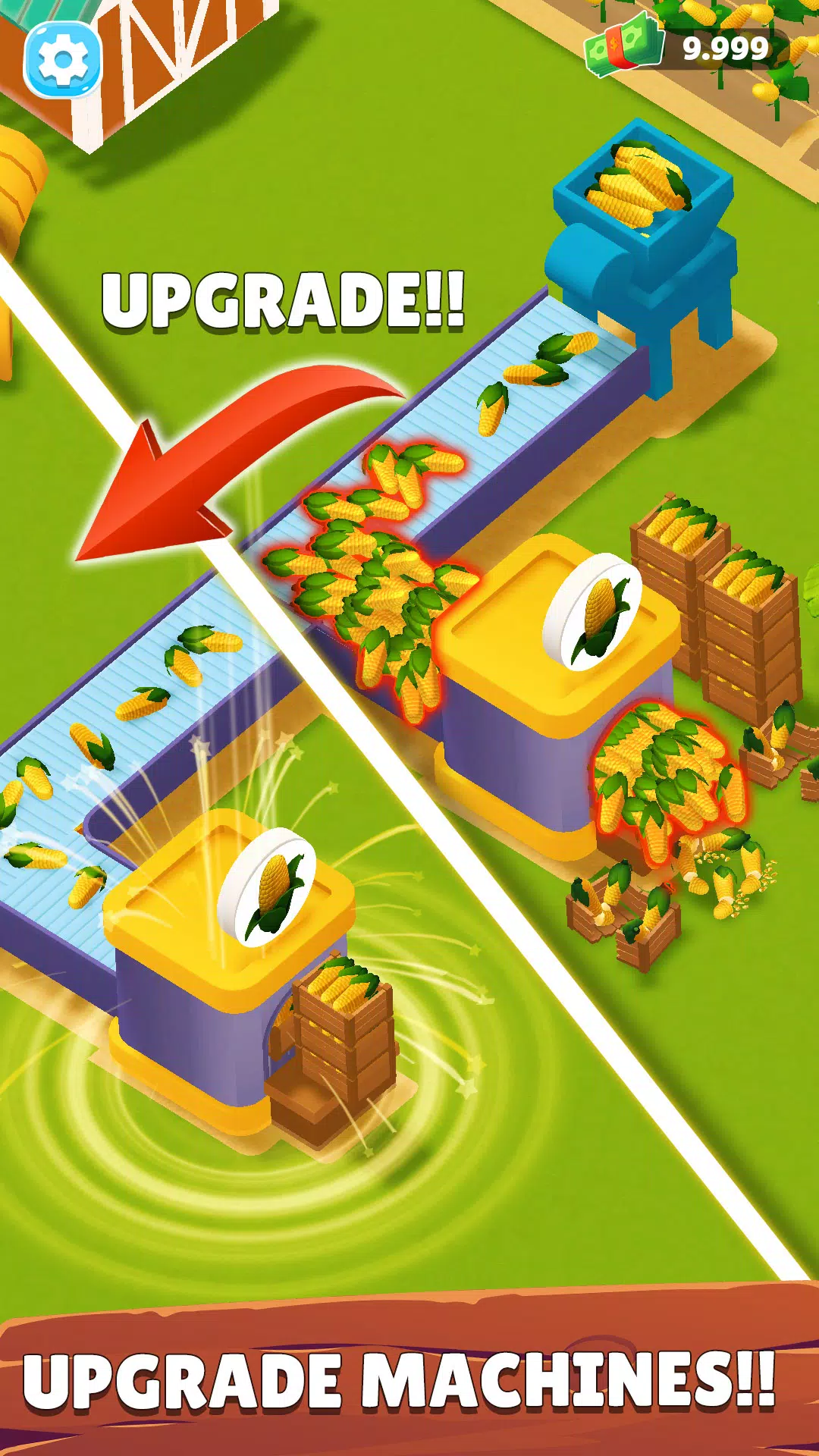 Crop to Craft - Idle Farm Game Schermafbeelding 2