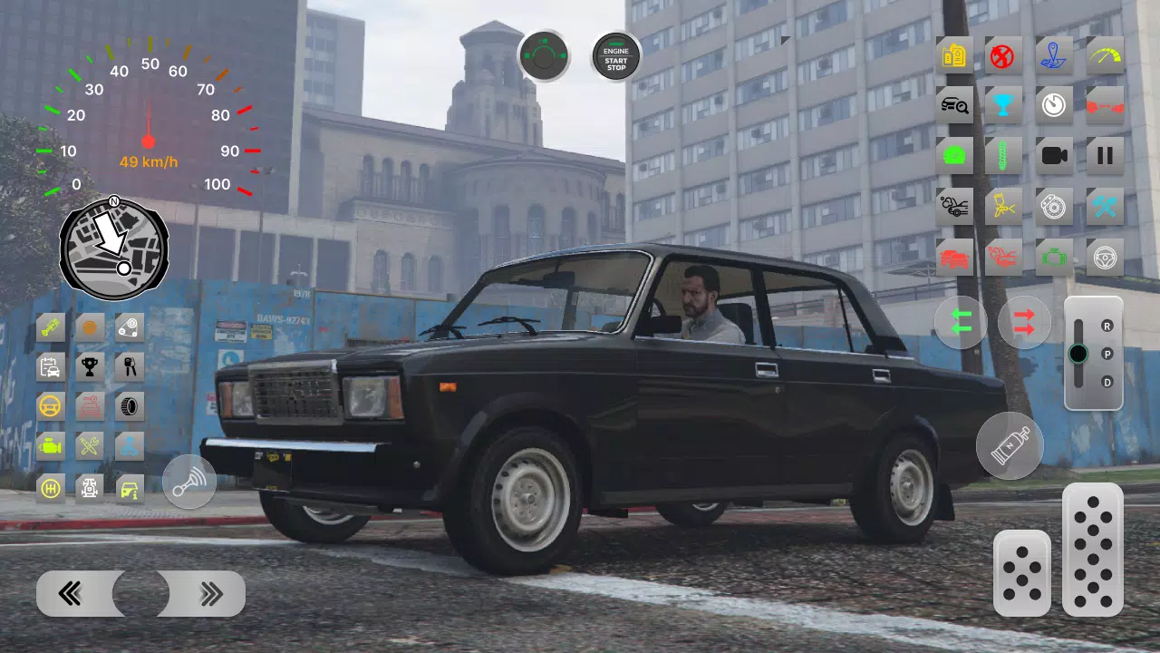 VAZ 2107 Simulator: Drift Lada ภาพหน้าจอ 1