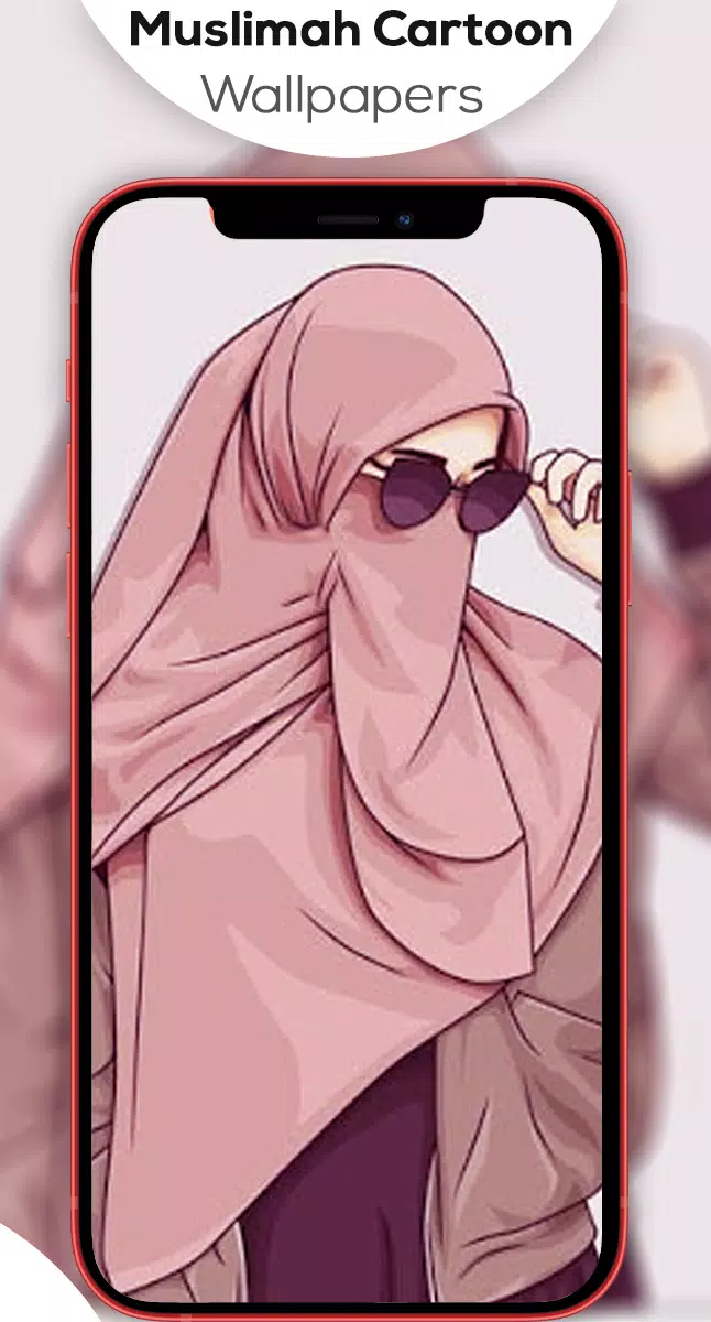 Muslimah Cartoon Wallpapers HD 스크린샷 4