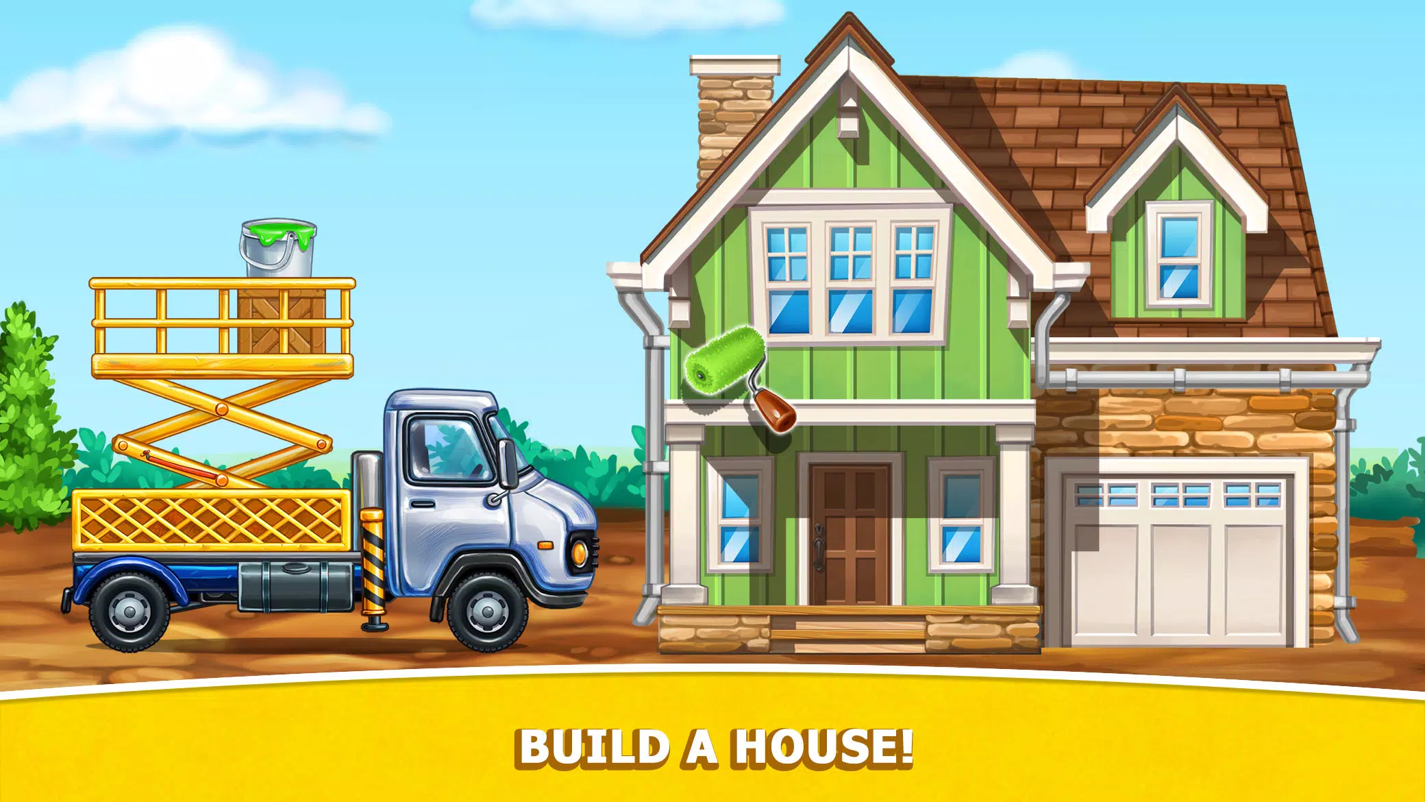 Kids Truck: City Builder Games Ekran Görüntüsü 4