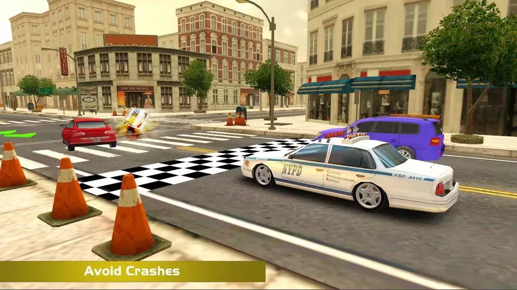 Police Car Sim Ảnh chụp màn hình 3