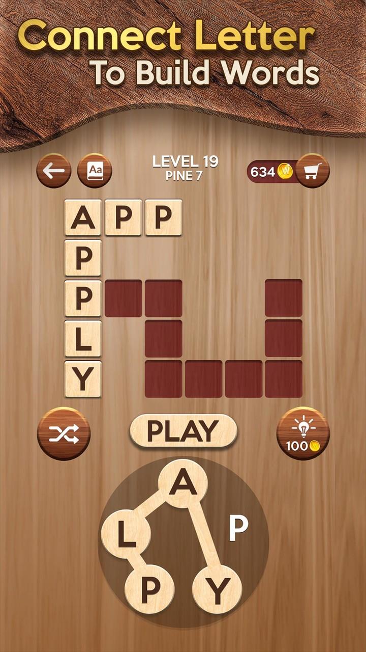 Woody Cross: Word Connect Ảnh chụp màn hình 1