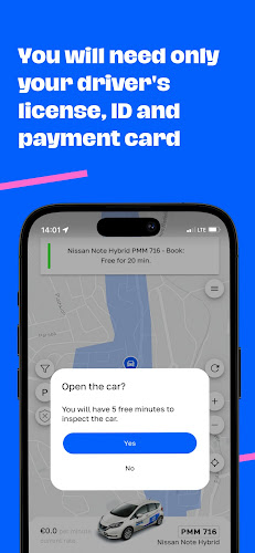 RideNow - carsharing Captura de pantalla 4