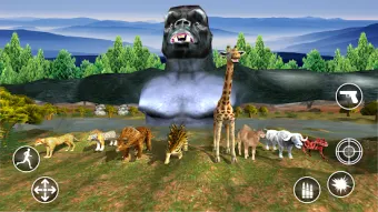 Animal Safari Hunter:Dino Shooter Free Screenshot 1