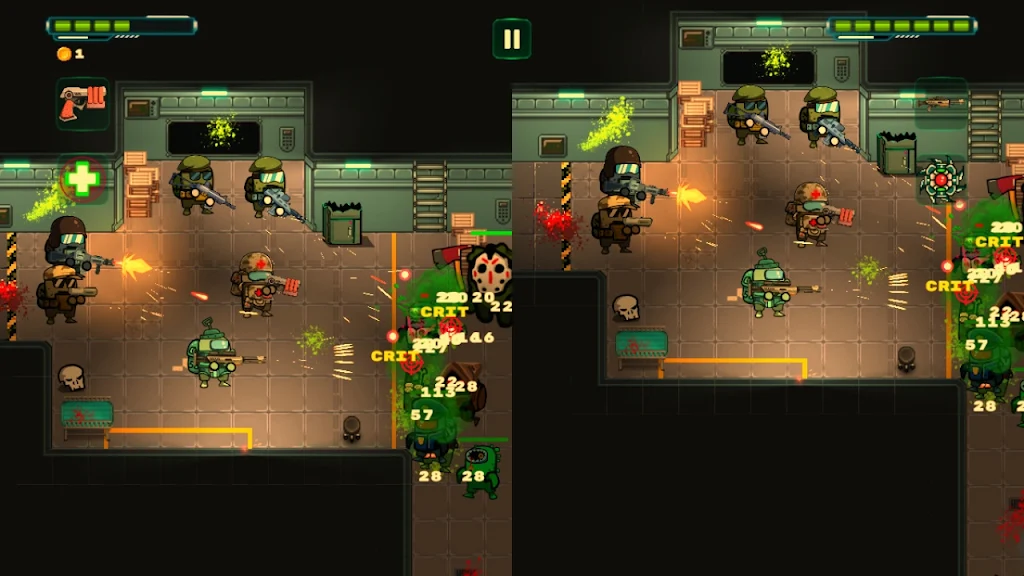 Zombie Space Shooter II Tangkapan skrin 2