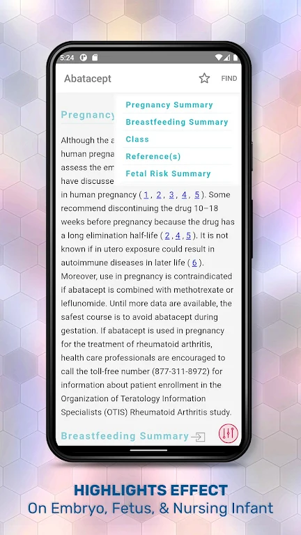 Drugs in Pregnancy Lactation Captura de pantalla 3