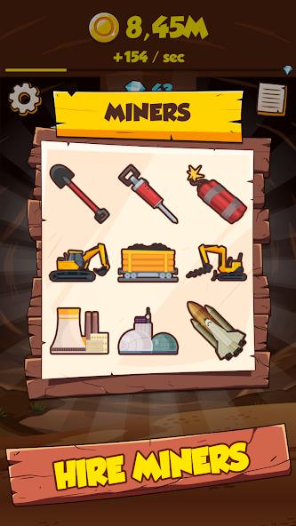 Idle Miner Clicker: Tap Tycoon Mod স্ক্রিনশট 3