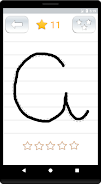 Cursive handwriting Portuguese ภาพหน้าจอ 2