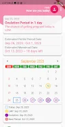 Ovulation Estimator Plus Screenshot 2