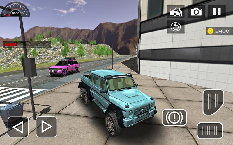 6x6 Truck Offroad Driving Sim Captura de tela 3