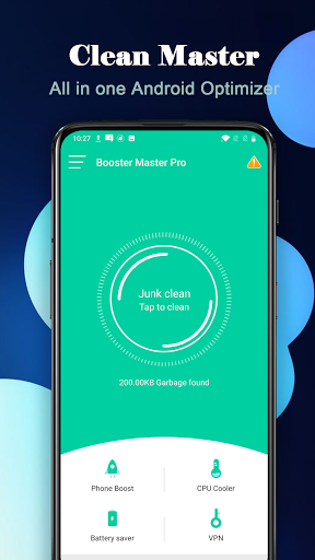 Booster Master Pro- Booster, Cleaner，Fast VPN Captura de pantalla 1