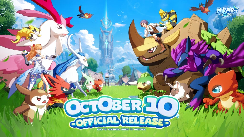 MIRAIBO GO: Pengembaraan Hibrid menggabungkan palworld dan Pokémon GO