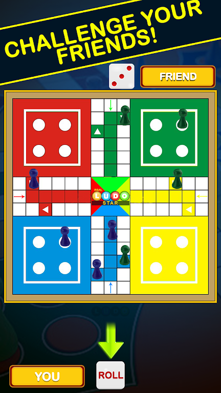 Schermata Real Ludo Star King : Board Game 3