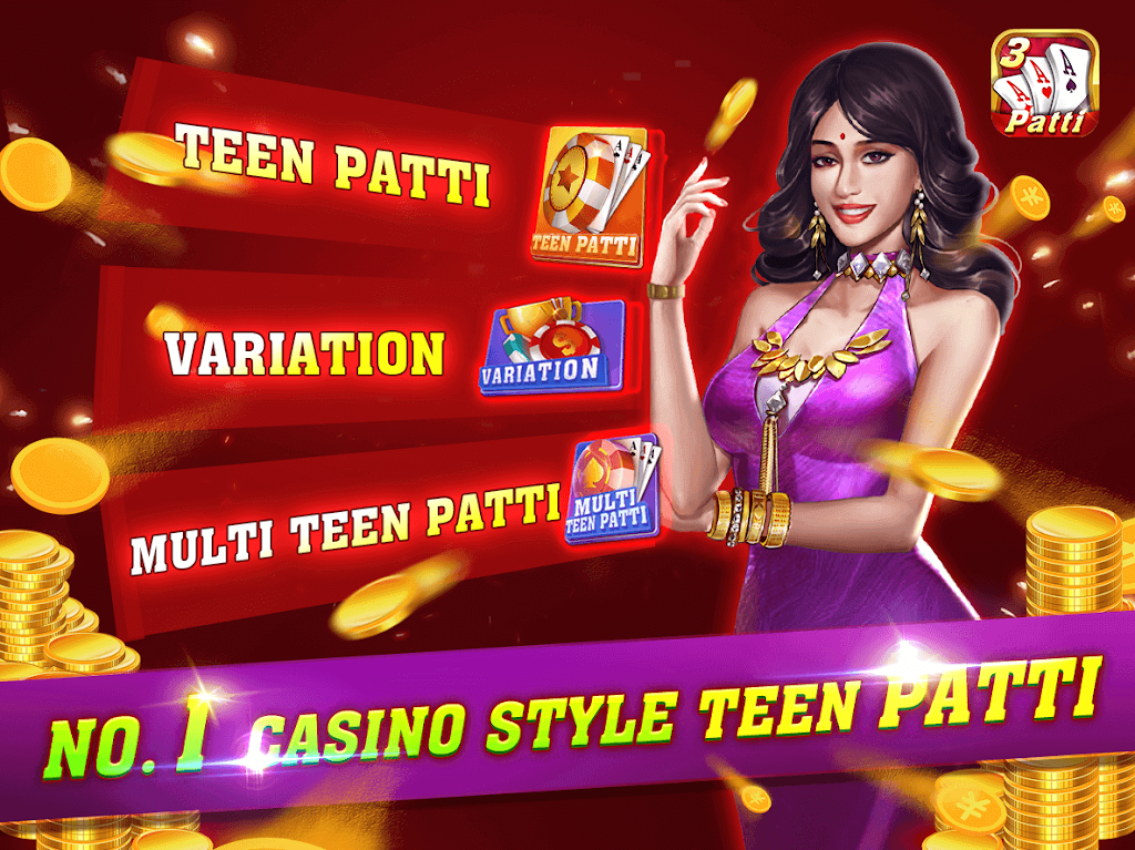 Teen Patti One – No.1 Casino Style Teen patti Capture d'écran 1