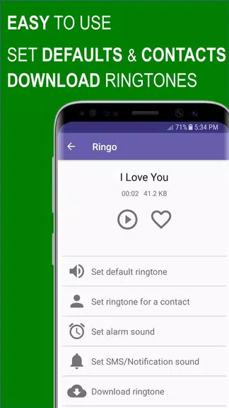 Ringo Ringtones Notifications Screenshot 3