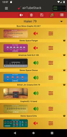 Schermata Guitar Amps  Cabinets  Effects 1