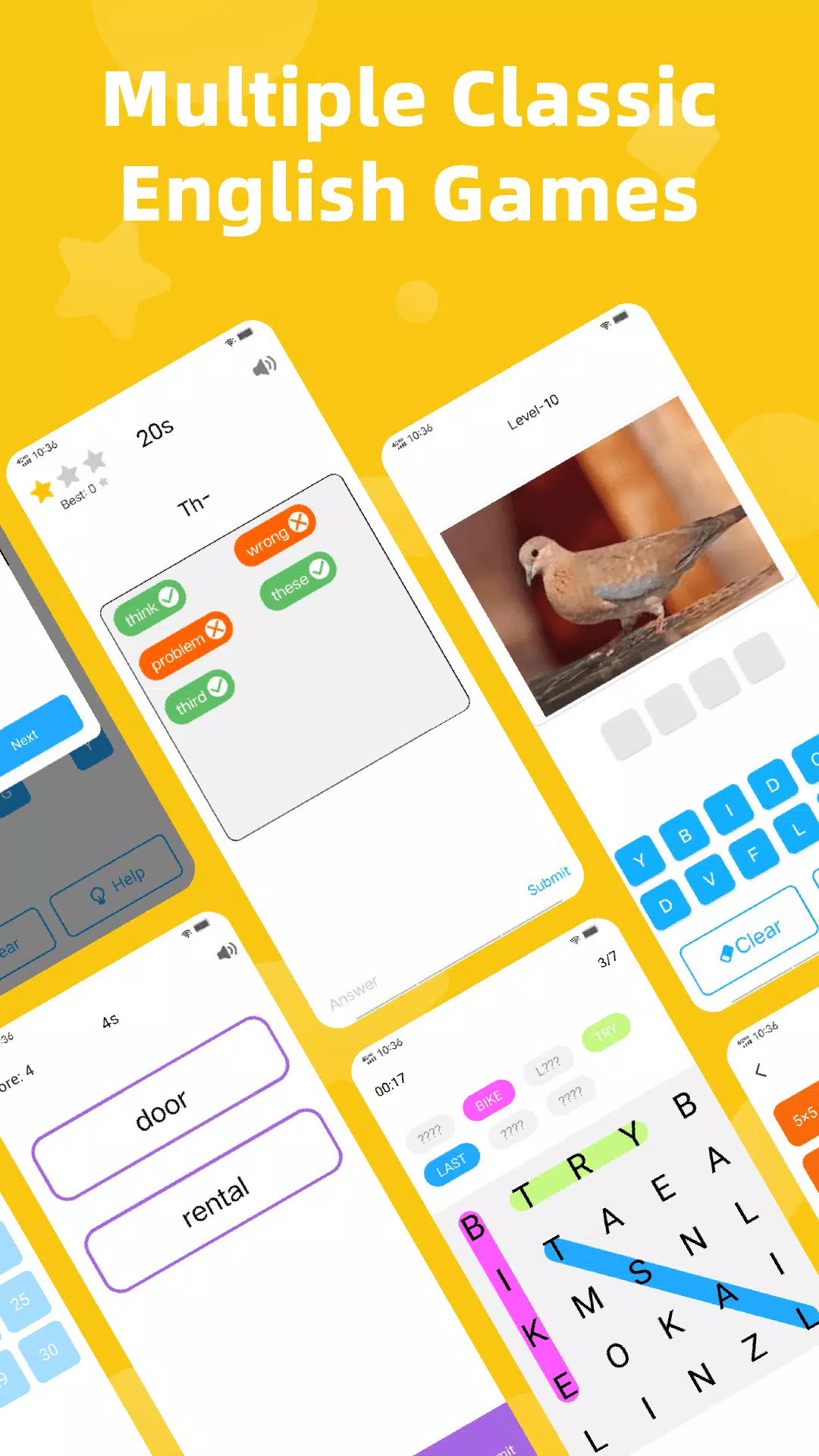 Word Puzzle Games Collection 스크린샷 4