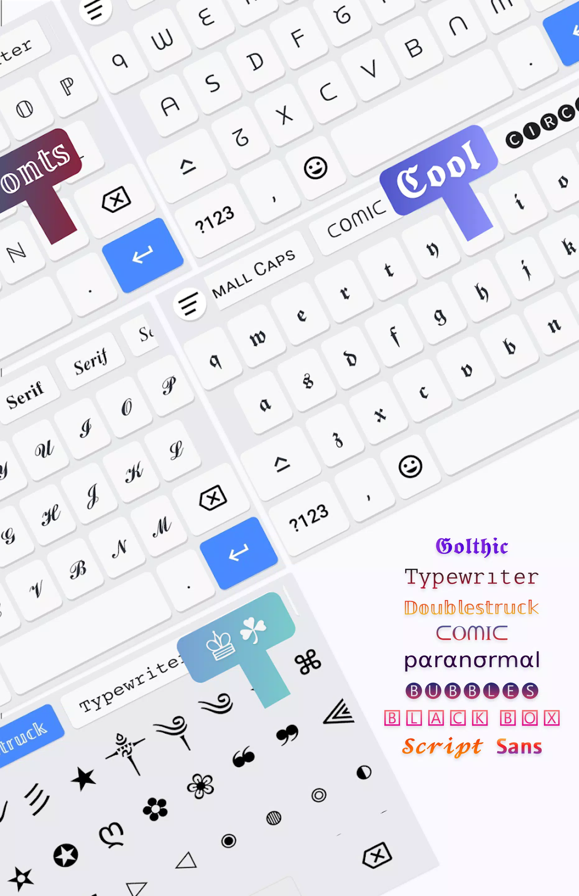 Fonts Aa - 폰트, 서체, 글씨체, 특수문자 스크린샷 2