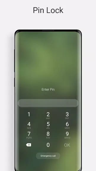 Modern Mi style Lock Screen Screenshot 3