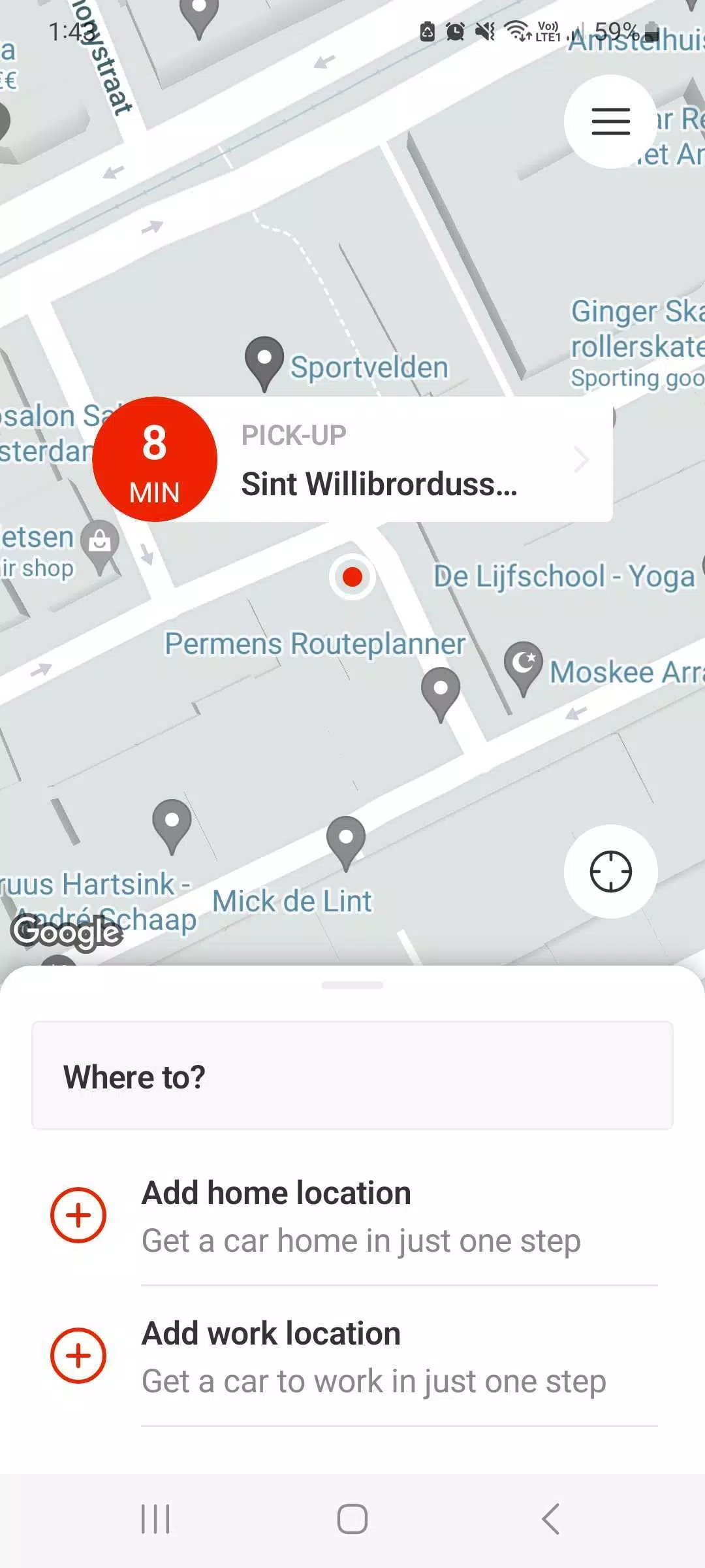 TCA Taxi Screenshot 2