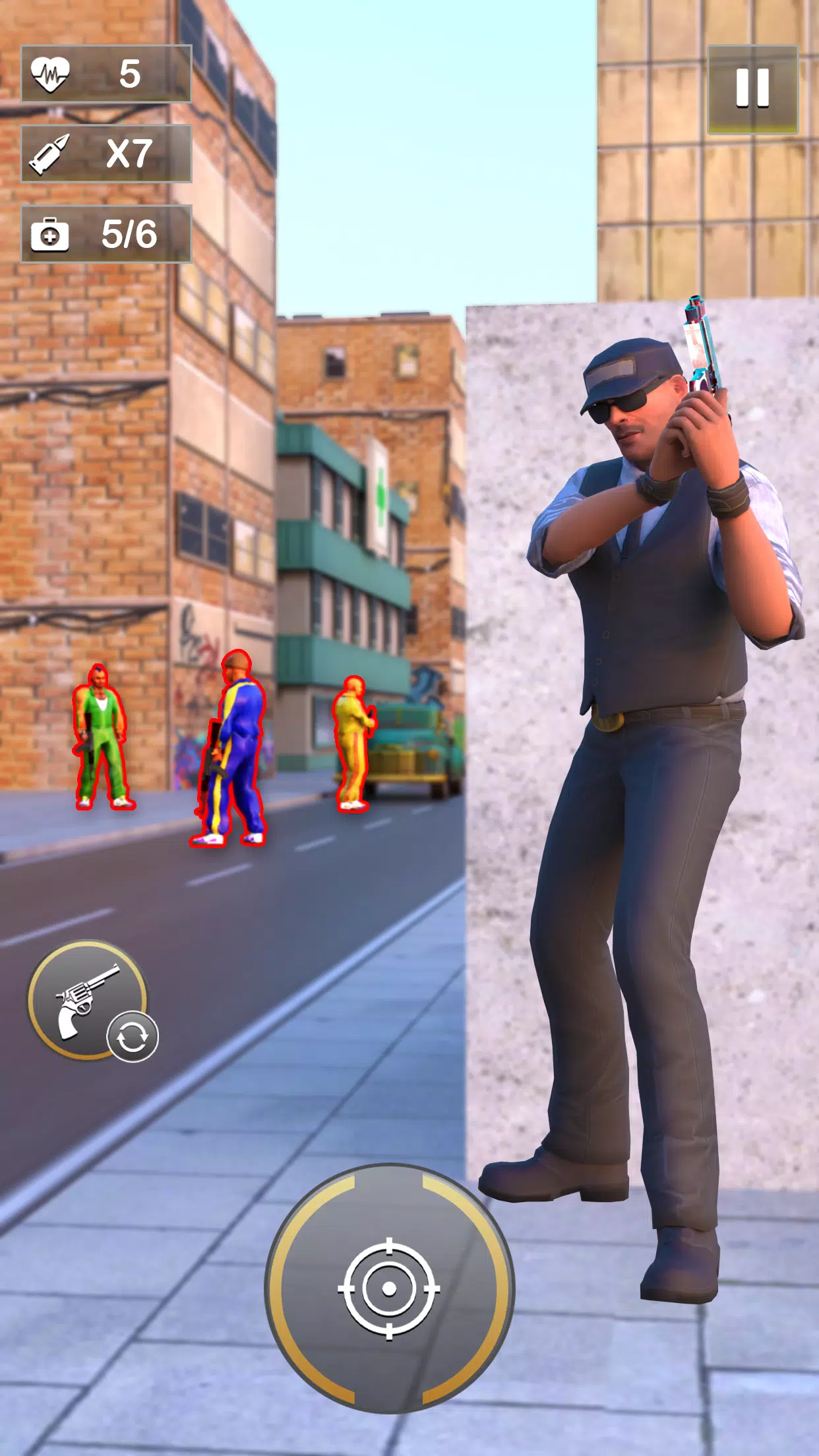 Agent Shooting- FPS Shooter 3D Ảnh chụp màn hình 1