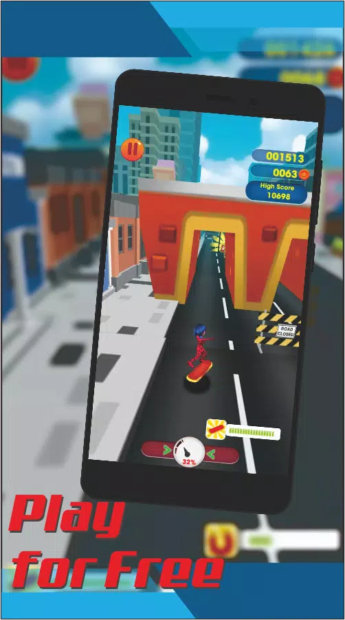 Lady Bug Game Miraculous and Cat Noir Captura de pantalla 1