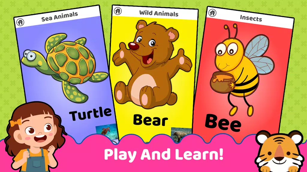 Animals for kids: Color & Draw Скриншот 3