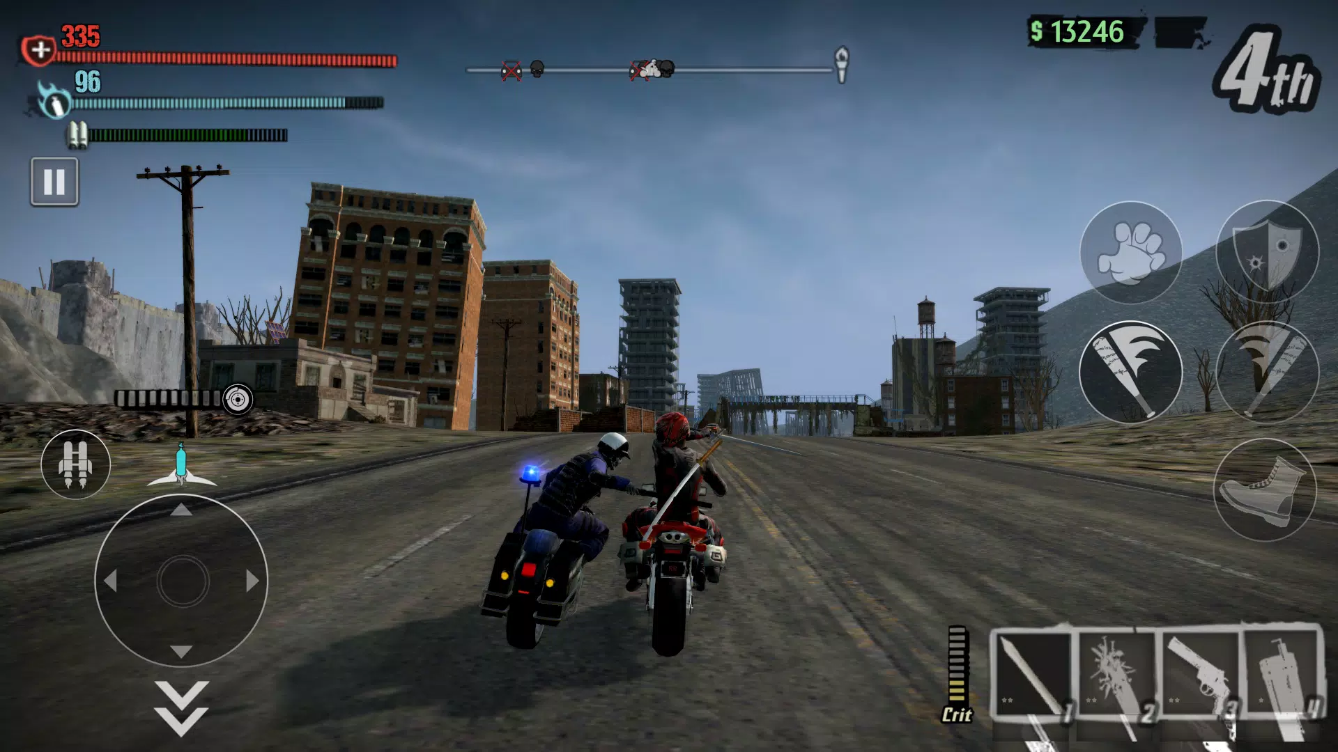 Road Redemption Mobile Скриншот 2